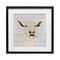 Stupell Industries Opal Baby Cow Portrait Framed Print Under Glass, design by Ashley Justice
